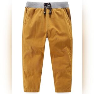 Stylish Tan Kids Formal Pants